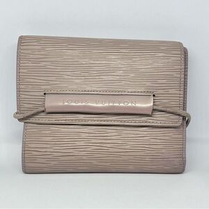LOUIS Vuitton Elastic Epi Wallet